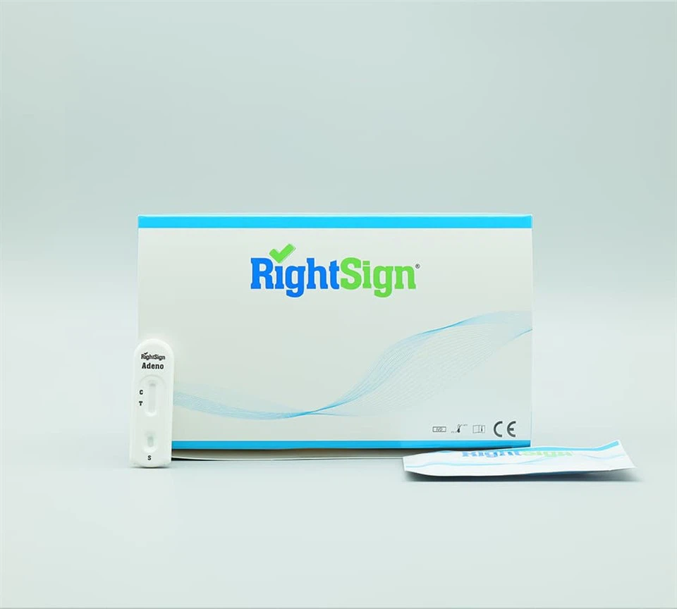 Cassette d'essai rapide combo adénovirus